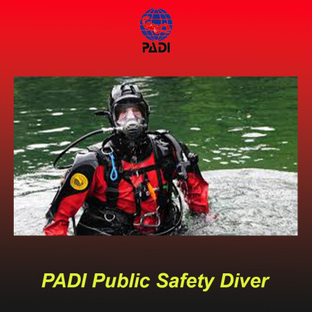 PADI Public Safety diver course in Italy and Malta