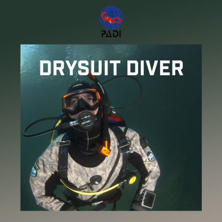 PADI Dry Suit Diving Course in Italy and Malta