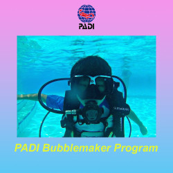 PADI Bubblemaker the most fun diving course in the world for children