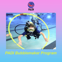 PADI Bubblemaker the most fun diving course in the world for children