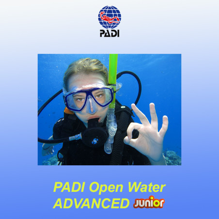 PADI Corso di subacquea avanzato per Bambini in Italia e Malta