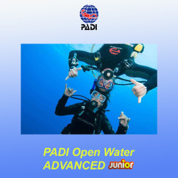 PADI Corso di subacquea avanzato per Bambini in Italia e Malta