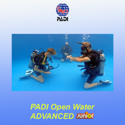 PADI Corso di subacquea avanzato per Bambini in Italia e Malta