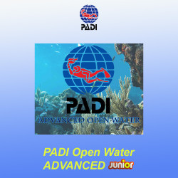 PADI Advanced diving course for children in Italy and Malta