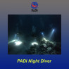 PADI specialty diving course Night diving - Italy and Malta