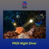 PADI specialty diving course Night diving - Italy and Malta