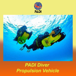 PADI Underwater Propulsion Vehicle Course in Malta and Italy