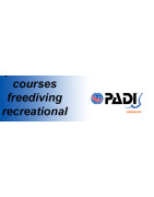 PADI freediving recreational courses in Italy - dates and prices