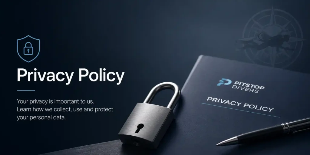 Pitstop Divers Privacy Policy and personal data protection